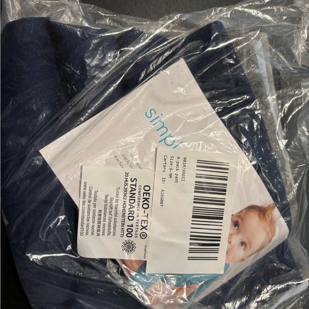 Simple Joys by Carter’s 4-pack pants Size 6-9M